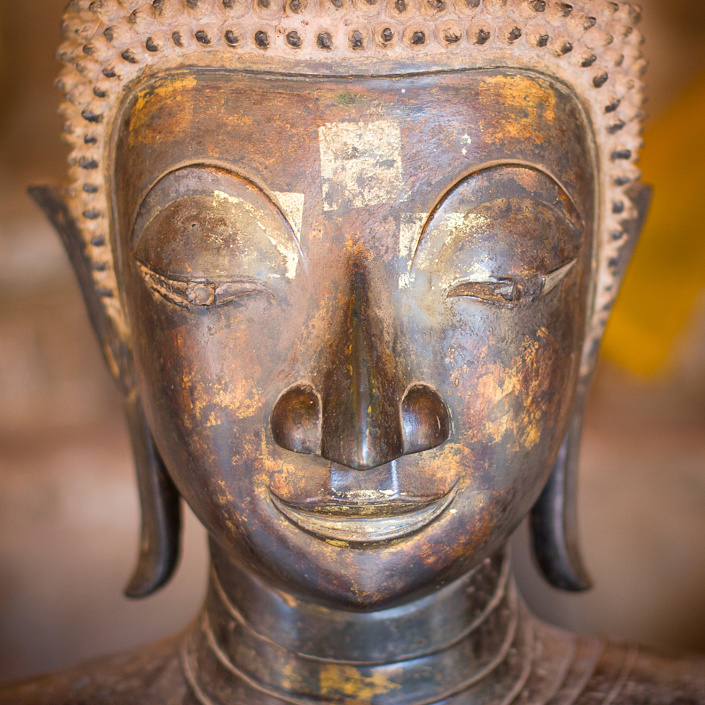 Statue Bouddhiste - Vientianne, Laos